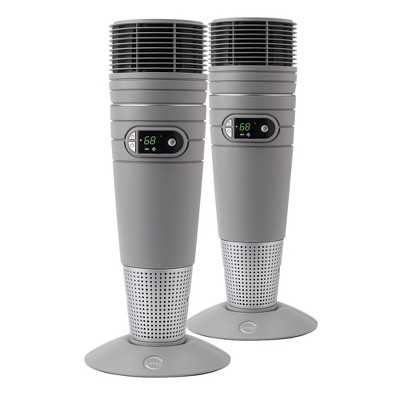 Lasko 5160 Portable Electric 1500 Watt Room Oscillating Ceramic Tower Space  Heater With Remote, Adjustable Thermostat, Digital Controls, And Timer :  Target