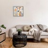 Stupell Industries Dog Face Abstract Collage, 24" x 24" - 2 of 4