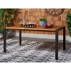 Guthrie Dining Table - Indoor/Outdoor - PAT7734 - Natural - Safavieh - 2 of 4