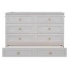 Whisen Clever Design Murphy Bed, Folded into a Cabinet with Large Drawers - 4 of 4
