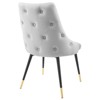 Modway Adorn Dining Side Chair Performance Velvet Set of 2 - 4 of 4