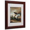 Trademark Fine Art -John Faed 'Portrait of George Washington' Matted Framed Art - 2 of 4