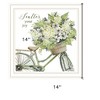 HomeRoots SCATTER YOUR JOY WITH FLOWERS White Framed Print Wall Art - 3 of 4