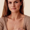 14K Gold Minimalist Layered Necklace with Multi-Charms - 4 of 4