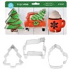 R&M International 3 Piece Tree Farm Cookie Cutter Set - 2 of 3