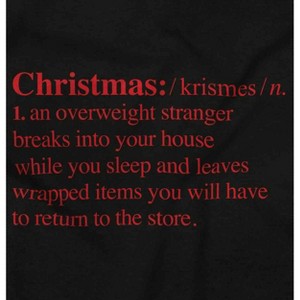 Funny Meaning of Christmas Definition Graphic T Shirt Men or Women Brisco Brands - 1 of 4