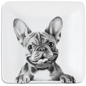 Pavilion Gift Company - Frenchie - 4.25" Keepsake Dish - Decorative Trays and Platters - 1 of 4