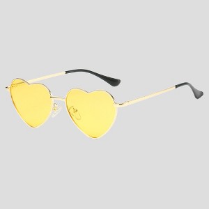 Anna-Kaci Women's Stylish Heart-Shaped Polarized Sunglasses UV400 Protection for Outdoor Activities - 1 of 4