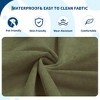 Bean Bag Chairs for Adults,Memory Foam Couch Single Sofa Chair with Suede-Like Fabric,Floor Chair for Living Room Bedroom Office - 4 of 4