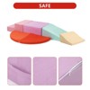 Soft Suede Toddlers Climbing Toys, Waterproof Foam Play Gym Climber Structures for Toddler Babies, Indoor Climb and Crawl Activity Play Set - 4 of 4