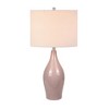 Hudson and Canal 28.25" Tall Porcela Table Lamp with Fabric Shade - 3 of 4