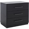 Mallory 3 Drawer Nightstand - SFV2119 - Safavieh Couture - 3 of 4