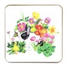 Tabletop 4.0 Inch Easter Garden Coasters Easter , Bunny Rabbit Chicks Eggs (4PC) - 2 of 4