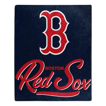 MLB Boston Red Sox 50 x 60 Raschel Throw Blanket