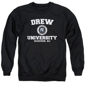 Drew University Official Circle Logo Adult Crewneck Sweatshirt - 1 of 4