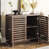 Buffet Cabinet with Storage, Modern Farmhouse Sideboard Buffet Cabinet with Height Adjustable Shelf - 3 of 4
