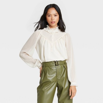 target ruffle blouse
