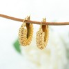 RMZ GOLD NYC Gold nugget Hoop earrings - 3 of 4