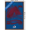 Trends International NHL Colorado Avalanche - Logo 25 Framed Wall Poster Prints - 3 of 4