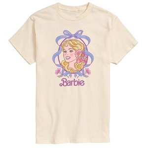 Men's - Barbie - Coquette Floral Bow Short Sleeve Graphic T-Shirt - 1 of 3