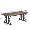 NicBex 70.86" Rectangle Dining Table Modern Center Table with Wood Tabletop for Living Room & Office - 3 of 4