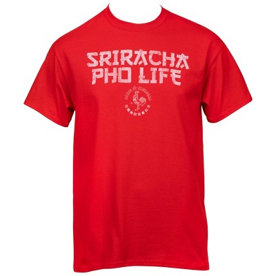 Mens Sriracha PHO Life with Logo T-Shirt