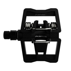 Time Link Pedals - Single Sided Clipless with Platform, Composite, 9/16", Black, B1 - 1 of 4
