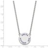 Black Bow Jewelry Sterling Silver Delta Phi Epsilon Greek Life Necklace 18 Inch - 2 of 4