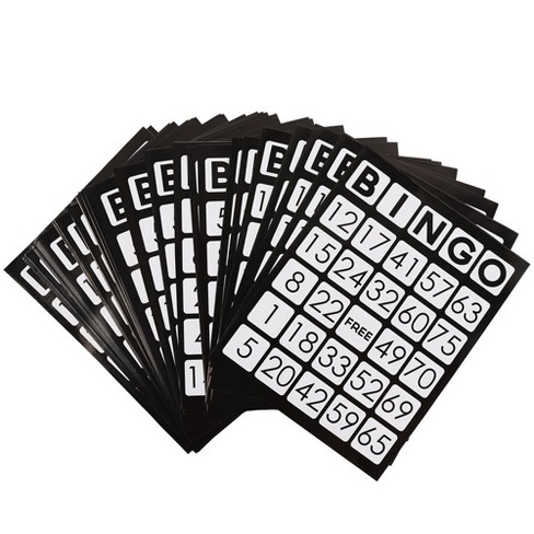 Gse Jumbo Paper Bingo Game Cards With Easy Read Numbers : Target