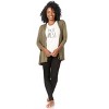 RAE DUNN - Women's Short Sleeve Shirttail Hem T-Shirt - 4 of 4