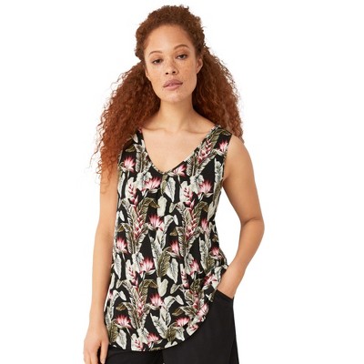 ellos Women's Plus Size V-Neck Tank