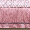 The Peanutshell Bella Pink Patchwork Quilt Baby Crib Bedding Set - 3pc ...