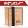 Monster Wooden Double Deck Box - Holds 150 Sleeved Cards- Compatible w Pokemon, Yugioh, Magic the Gathering & All Trading TCG Game, Gift - 3 of 4