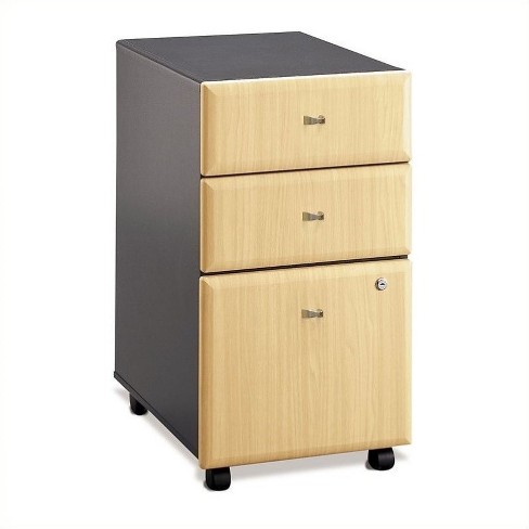 Wood 2 Drawer Lateral File Storage Cabinet In Brown Scranton Co