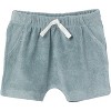 Modern Moments™ by Gerber Baby Boys' 2-Piece Shirt and Short Set - 2 of 4