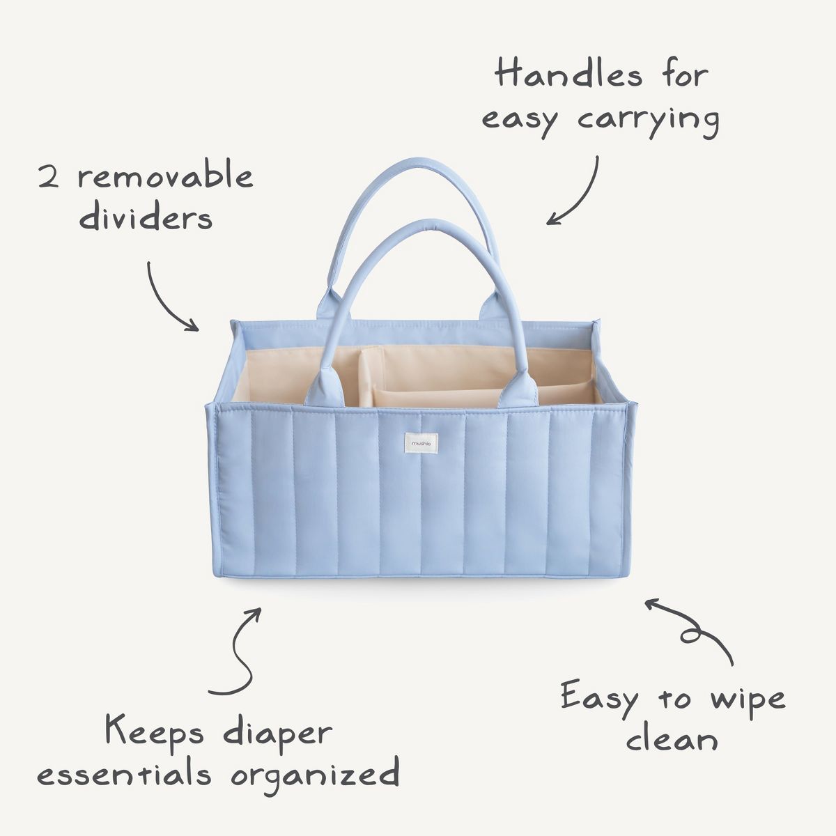 Mushie Diaper Caddy - thumbnail 2