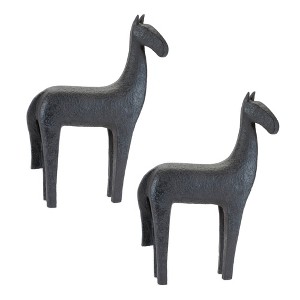 Modern Horse Statue (Set of 2) - 1 of 3