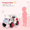 6V Kids Ride-On Car, Electric Vehicle for Boys and Girls, Functional Digging Arm, All-Terrain Ride-On Toy for Outdoor Indoor - 2 of 4