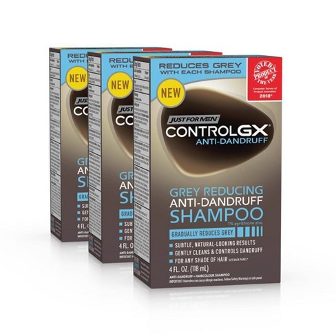 Just For Men Control Gx Anti Dandruff Permanent Hair Color 3pk