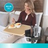 Stander EZ Swivel Overbed Table, 20 in. x 15 in. Eating and Laptop Tray for Seniors, Maple - 2 of 4