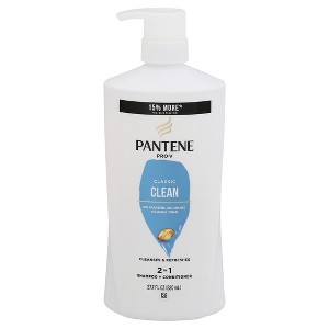 Pantene Pro-V Classic Clean 2 in 1 Shampoo + Conditioner 27.7 fl oz - 1 of 4