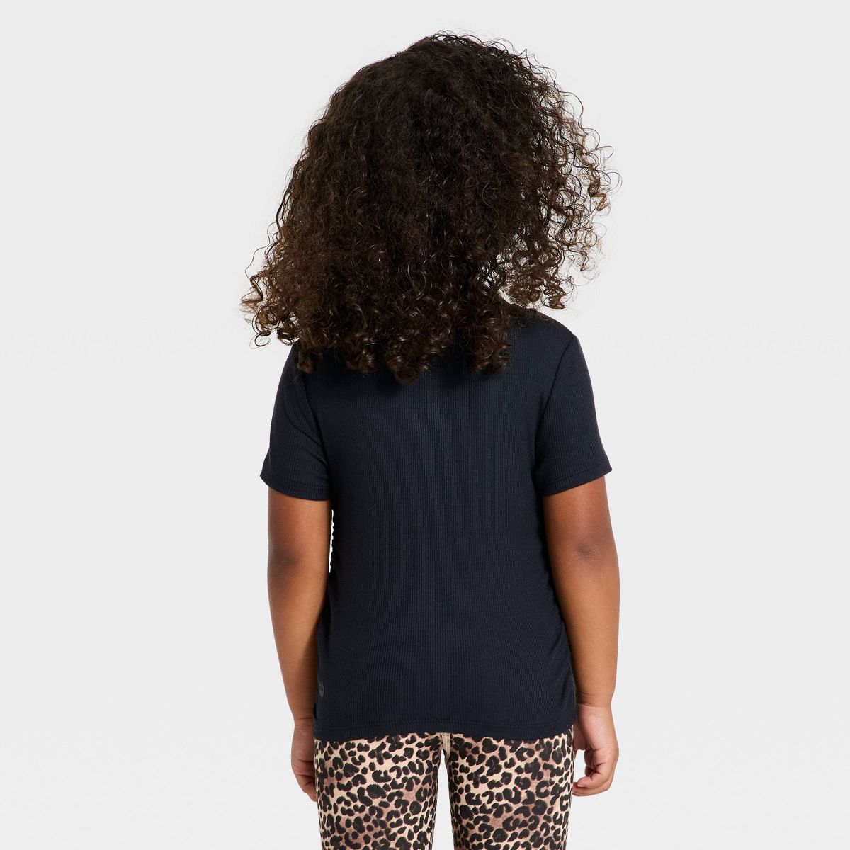 Toddler Girls' Modal Rib Active T-Shirt - All In Motion™ - thumbnail 2