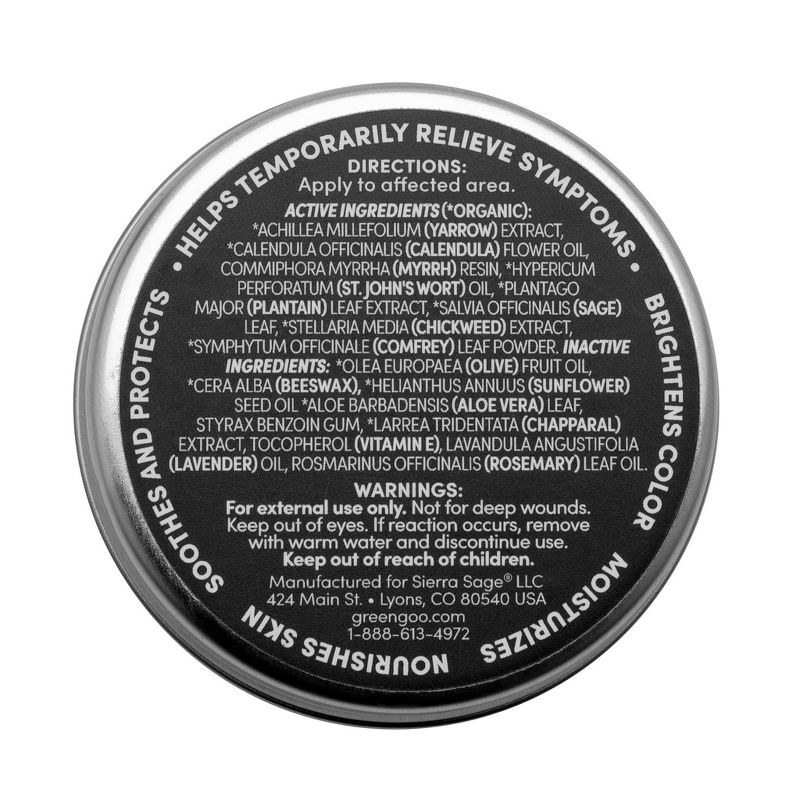 Green Goo Tattoo Care Salve Unscented - 1.82oz, 6 of 8