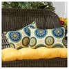 Kensington Garden 2pc 19"x12" Rectangular Outdoor Lumbar Pillows - 2 of 4