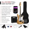 Best Choice Products 39in Full Size Beginner Electric Guitar Kit with Case, Strap, Amp, Whammy Bar - 3 of 4