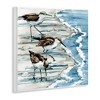 Stupell Industries Rockhampton Sandpipers Beach Ripples, 12" x 12" - 3 of 4