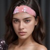 Unique Bargains Women's Stretch Sequins Headbands 1 Pc - 2 of 4