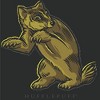 Harry Potter Hufflepuff Puff HD Ink Men's Black Tee - 2 of 3