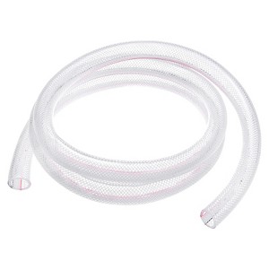 Unique Bargains Clear Braided Tube High Pressure Industrial Tubing 1 Pc - 1 of 4