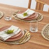 4pk Seagrass Oval Placemats - Threshold™ designed with Studio McGee - 2 of 3